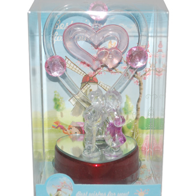 "Crystal Valentine stand with Lighting - 1207-code003 - Click here to View more details about this Product